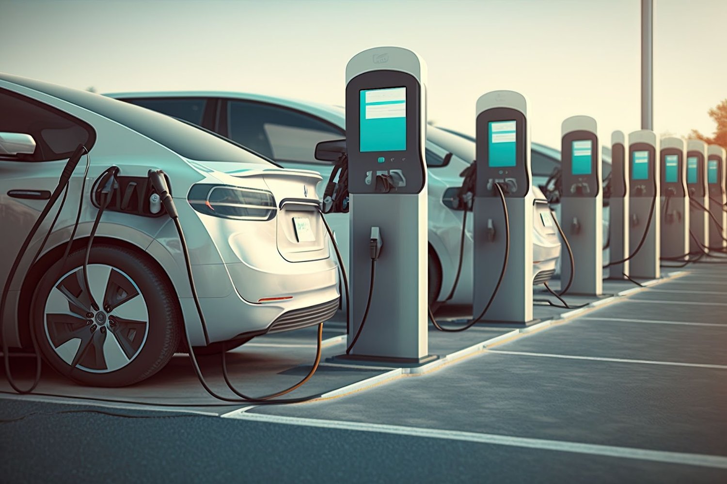 commercial ev charging station
